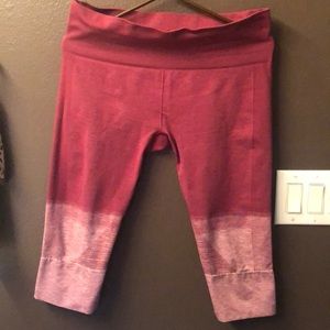 Lululemon ombré crops. Size 10